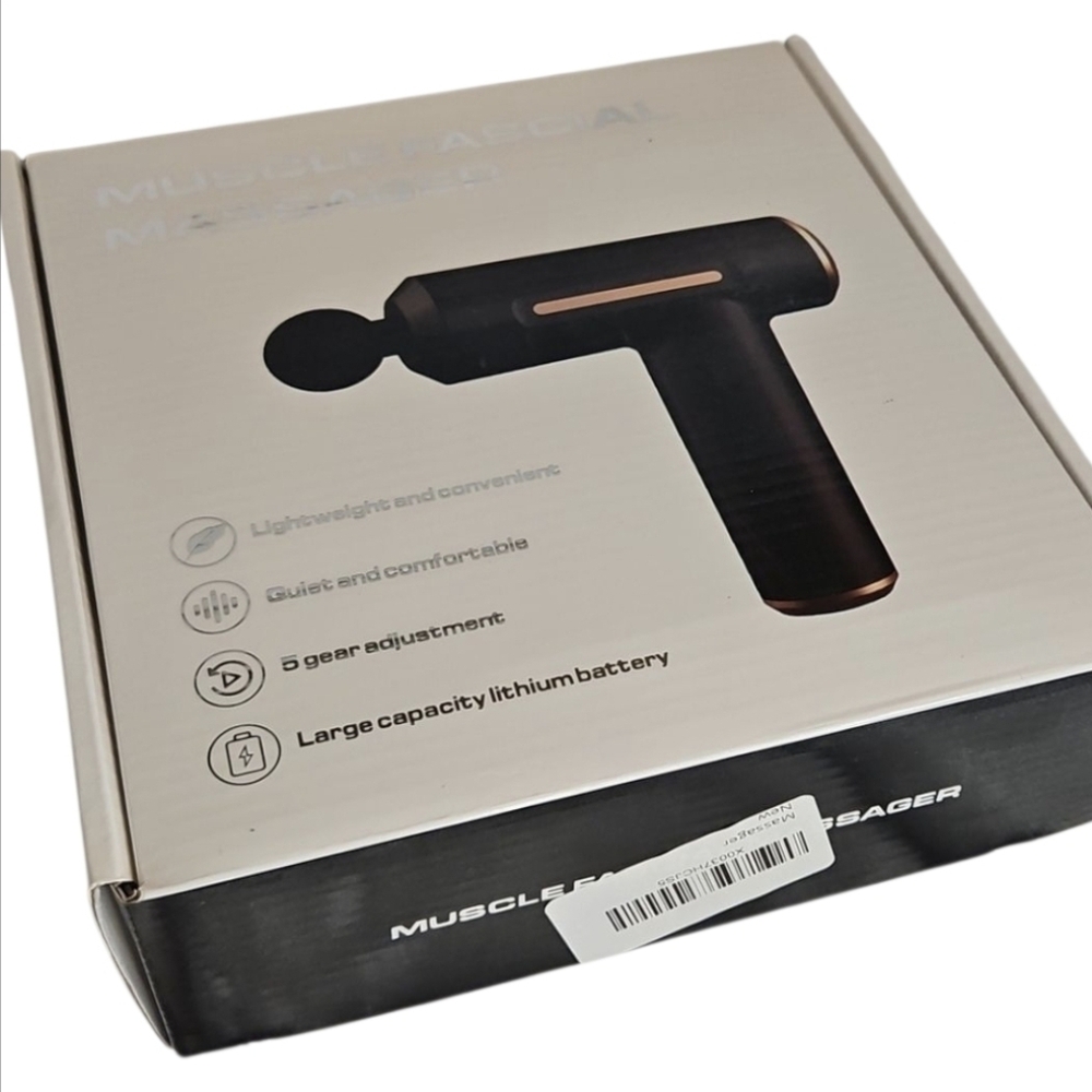 Massage Gun~ Deep Tissue Portable Massage Gun with Attachments~NEW - Picture 2 of 11